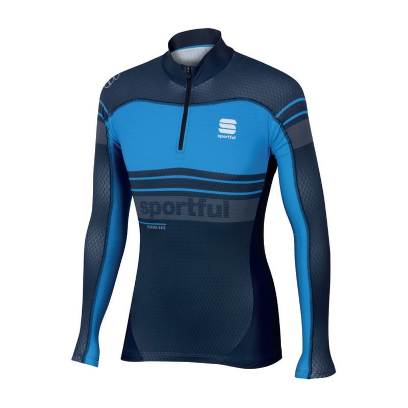 верх комбинезона Sportful Squadra Race Top чёрно-синий верх комбинезона Sportful Squadra Race Top чёрно-синий
